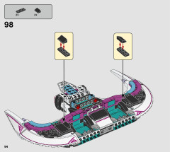 LEGO 70849 instructions page 94 – build guide