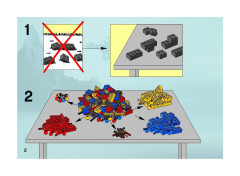 LEGO 7090 instructions page 2 – build guide