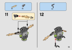 LEGO 70900 instructions page 13 – build guide