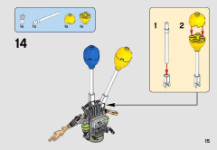 LEGO 70900 instructions page 15 – build guide