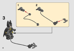 LEGO 70900 instructions page 4 – build guide