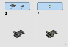 LEGO 70900 instructions page 9 – build guide