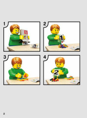 LEGO 70901 instructions page 2 – build guide