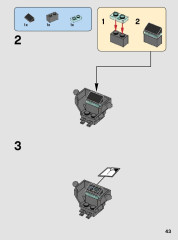 LEGO 70901 instructions page 43 – build guide