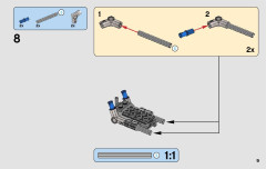 LEGO 70902 instructions page 9 – build guide