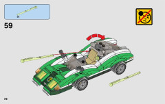 LEGO 70903 instructions page 72 – build guide