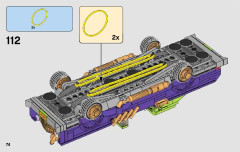 LEGO 70906 instructions page 74 – build guide