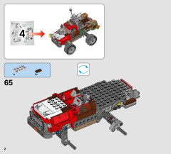 LEGO 70907 instructions page 2 – build guide