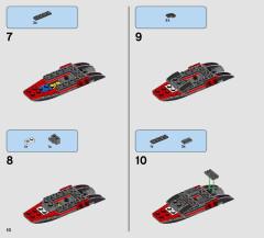 LEGO 70907 instructions page 10 – build guide