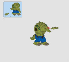 LEGO 70907 instructions page 5 – build guide