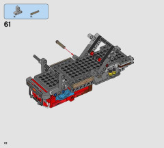 LEGO 70907 instructions page 72 – build guide