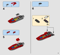LEGO 70907 instructions page 9 – build guide