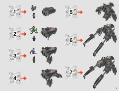 LEGO 70908 instructions page 3 – build guide