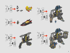 LEGO 70909 instructions page 3 – build guide