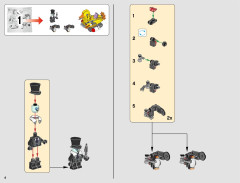 LEGO 70909 instructions page 4 – build guide