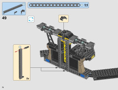 LEGO 70909 instructions page 74 – build guide
