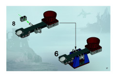 LEGO 7091 instructions page 17 – build guide