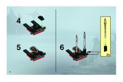 LEGO 7091 instructions page 4 – build guide