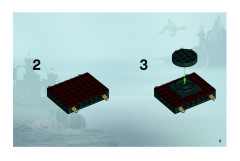 LEGO 7091 instructions page 9 – build guide