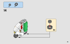 LEGO 70910 instructions page 15 – build guide