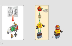 LEGO 70910 instructions page 4 – build guide