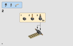 LEGO 70911 instructions page 6 – build guide
