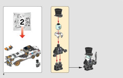 LEGO 70911 instructions page 2 – build guide