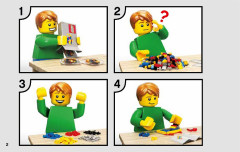 LEGO 70913 instructions page 2 – build guide
