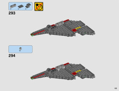 LEGO 70916 instructions page 135 – build guide