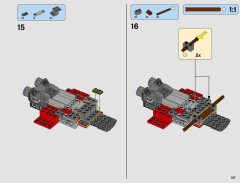 LEGO 70917 instructions page 107 – build guide