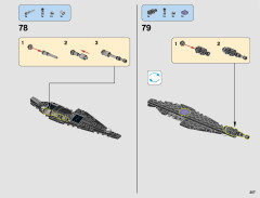 LEGO 70917 instructions page 207 – build guide