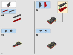 LEGO 70917 instructions page 72 – build guide