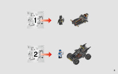 LEGO 70918 instructions page 3 – build guide
