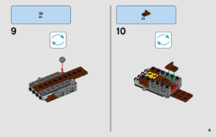 LEGO 70918 instructions page 9 – build guide