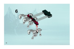 LEGO 7092 instructions page 10 – build guide