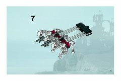 LEGO 7092 instructions page 11 – build guide