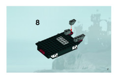 LEGO 7092 instructions page 17 – build guide