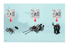 LEGO 7092 instructions page 2 – build guide