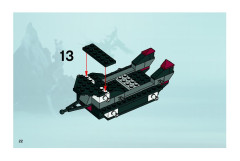 LEGO 7092 instructions page 22 – build guide