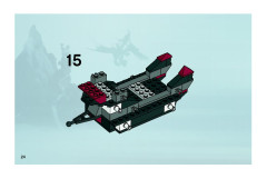 LEGO 7092 instructions page 24 – build guide