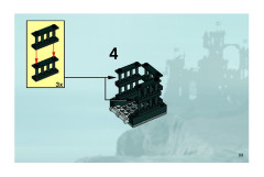 LEGO 7092 instructions page 33 – build guide