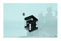 LEGO 7092 instructions page 35 – build guide