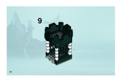 LEGO 7092 instructions page 38 – build guide