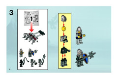 LEGO 7092 instructions page 4 – build guide