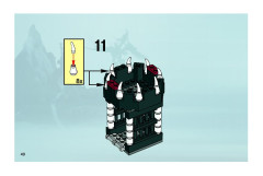 LEGO 7092 instructions page 40 – build guide