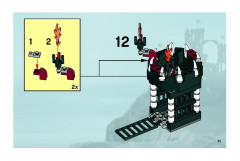 LEGO 7092 instructions page 41 – build guide