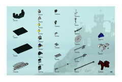 LEGO 7092 instructions page 45 – build guide