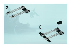 LEGO 7092 instructions page 8 – build guide