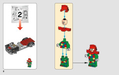 LEGO 70921 instructions page 2 – build guide