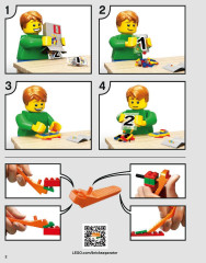 LEGO 70923 instructions page 2 – build guide